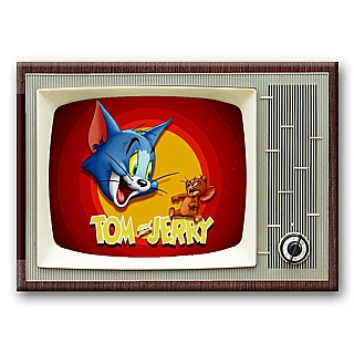 Cartoon Collectibles - Tom and Jerry Metal TV Magnet