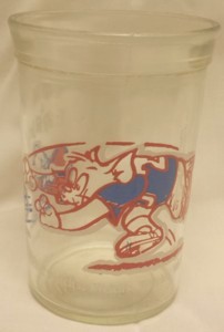 Cartoon Collectibles - Tom and Jerry Jerry Football Welchs Glass