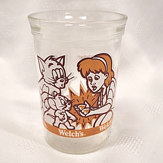 Cartoon Collectibles - Tom and Jerry Jerry Movie Welchs Glass