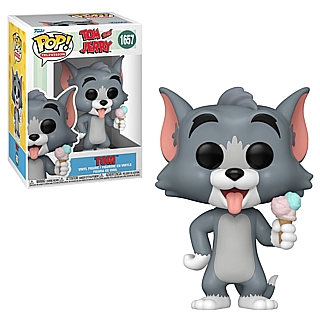 Cartoon Collectibles -Tom & Jerry - Tom with Ice Cream POP! Television Vinyl Figure 1657