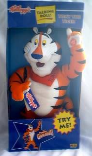 Kellogg's Collectibles - Tony The Tiger Talking Plush - Frosted Flakes