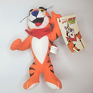 Kellogg's Collectibles - Tony The Tiger Plush Beanie - 1999 Breakfast Bunch - Frosted Flakes