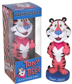 Kellogg's Collectibles - Frosted Flakes Tony The Tiger Bobble Head Nodder Dolls