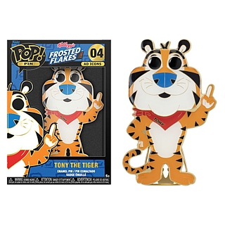 Kelloggs Cereal Collectibles - Tony the Tiger Frosted Flakes POP! Pins Collectible Pin