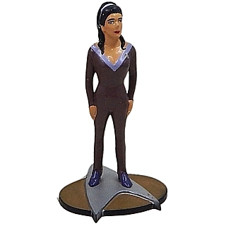 Star Trek Collectibles -The Next Generation Commander Deanna Troi PVC Figure