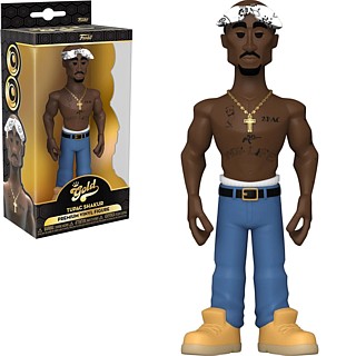 Rap Music Collectibles - Tupac Shakur Hip Hop POP! Gold Vinyl Plastic Figure
