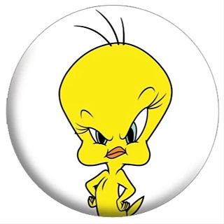 Looney Tunes Collectibles Tweety Metal Pinback Button