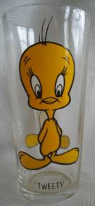 Looney Tunes Collectibles - Tweety Bird Pepsi Collectors Series Glass
