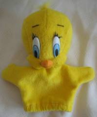 Looney Tunes Collectibles - Tweety Bird Plush Hand Puppet