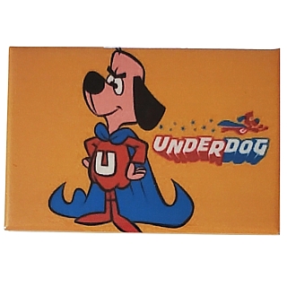 Vintage Cartoon Collectibles - Underdog Metal Magnet