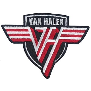 Rock and Roll Collectibles - Van Halen Embroidered Iron On Patch