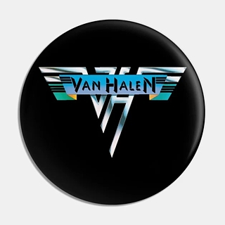 Rock and Roll Collectibles - Van Halen Pinback Button
