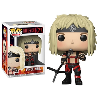 Rock and Roll Collectibles - M�tley Cr�e Vince Neil Heavy Metal POP! Vinyl Figure 71