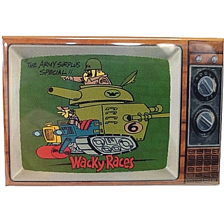 Hanna Barbera Collectibles - Wacky Races Metal TV Magnet - Army Surplus Special