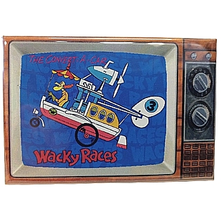 Hanna Barbera Collectibles - Wacky Races Metal TV Magnet - Convert-A-Car