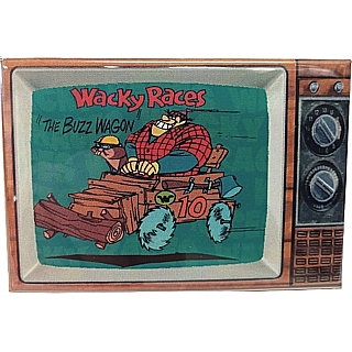 Hanna Barbera Collectibles - Wacky Races Metal TV Magnet - Buzzwagon