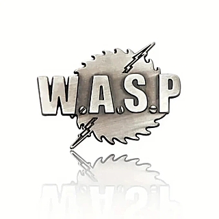 Heavy Metal Collectibles - WASP Saw Blade Logo Metal Lapel Pin / Tie Tack