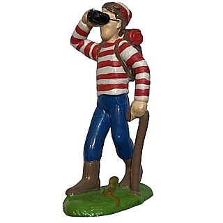 Cartoon and Book Characters Collectibles - Where's Waldo? Where's Wally? PVC Figure