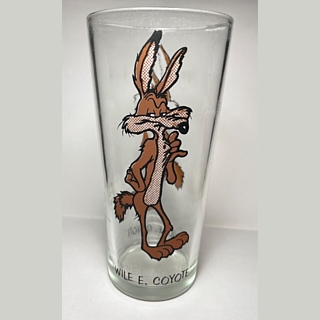 Looney Tunes Collectibles - Wile E Coyote Pepsi Collectors Series Glass