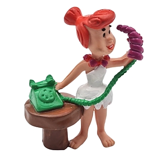 Flintstones Collectibles - Wilma Flintstone on Phone Figure