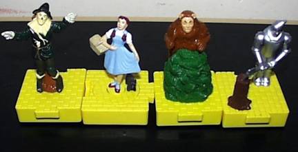 Wizard of Oz Collectibles - Dorothy, Toto, Scarecrow, Lion, Tinman