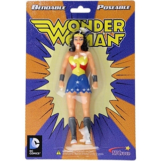 Super Hero Collectibles - WonderWoman Bendy Figure