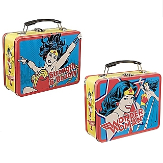 Wonder Woman Metal Lunchbox Tote