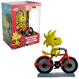 Snoopy and Peanuts Collectibles - Woodstock on Bike YouTooz Vinyl Figure 17