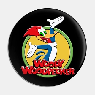 Classic Cartoons Collectibles - Woody Woodpecker Pinback Button