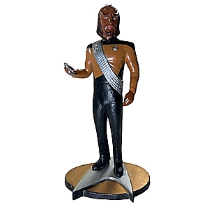 Star Trek Collectibles -The Next Generation Lt. Worf PVC Figure