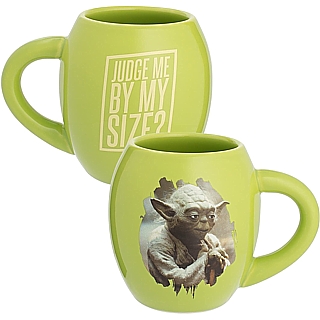 Star Wars Collectibles - Yoda 18 oz. Oval Ceramic Mug