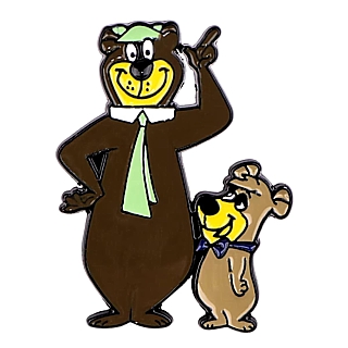 Hanna-Barbera Collectibles - Yogi Bear and Boo-Boo Metal Enamel Pin Tie Tack