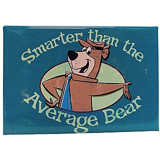 Television Character Collectibles - Hanna Barbera's Yogi Bear Smarter than the Average Bear Magnet