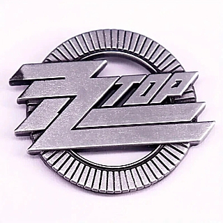 Rock and Roll Collectibles ZZ Top Logo Metal Lapel Pin / Tie Tack