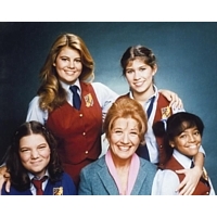 1980's Television Characters Facts of Life - Blair, Mrs. Garrett, Tootie, Jo, Natalie