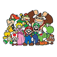 Cartoon, Movie and Video Game Characters Nintendo's Mario