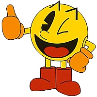 Cartoon, Movie and Video Game Characters Pac-Man