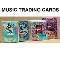 Music and Rock and Roll Collectibles Music Trading Cards