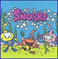 Cartoon characters Snorks