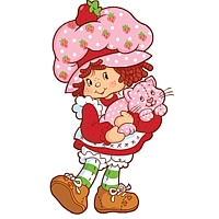 Cartoon characters Strawberry Shortcake