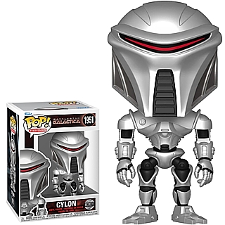 Sci-Fi Television Character Collectibles - Battlestar Galactica Cylon Metallic POP! Television Vinyl Figure 1951