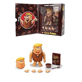 Television Character Collectibles - Hanna Barbera's The Flintstones Barney Rubble with Cocoa Pebbles 1:12 Scale Action Figure by Jada Toys