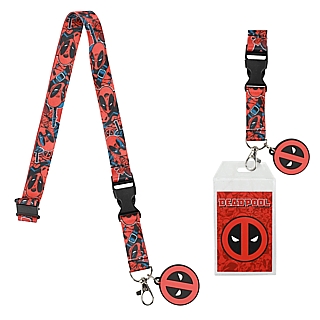 Super Hero Collectibles - Marvel Comics - Deadpool Cloth Lanyard