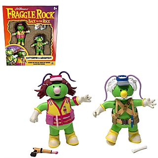 Fraggle Rock Collectibles - Jim Henson's Fraggle Rock Back to the Rock Cotterpin and Architect Action Figures 2 Pack by Boss Fight Studios
