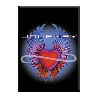 Rock and Roll Collectibles - Journey Large Metal Magnet
