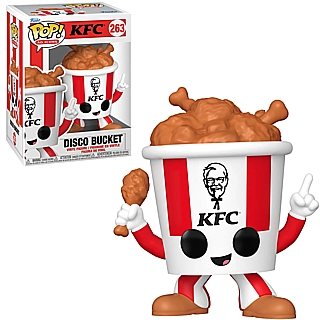 Fast Food Restaurant Collectibles - KFC Disco Bucket POP! Ad Icons Vinyl Figure 263 by Funko
