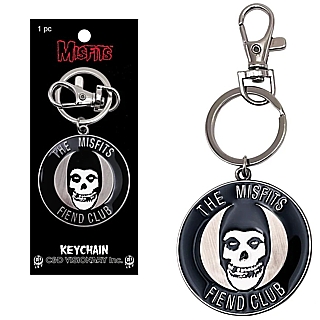 Punk Rock Collectibles - The Misfits Fiend Club Enameled Metal Keychain