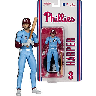 Major League Baseball Collectibles - Bryce Harper Philadelphia Phillies  6 Inch Scale Action Figure SportsPicks Wave 1 by McFarlane Toys