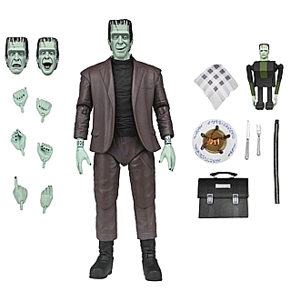 Television from the 1970's Collectibles - The Munsters TV Series Herman Munster Al Lewis Action Figure by NECA