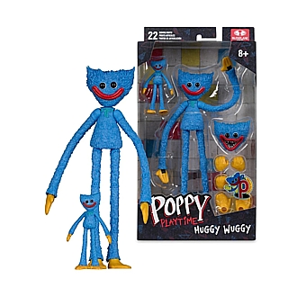 Video Game Characters - Poppy Playtime 7 inch Scale Huggy Wuggy Classic Action Figure by McFarlane Toys